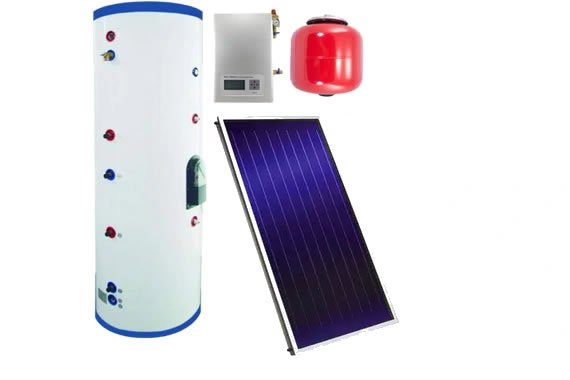 1,000 Litres centralized water heating system